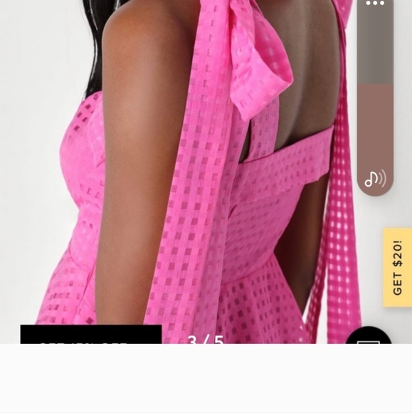 Lulus pink dress - Picture 2 of 5